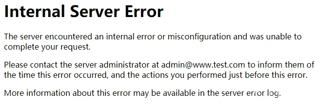 宝塔面板部署Apache服务器遇到的坑：Internal Server Error