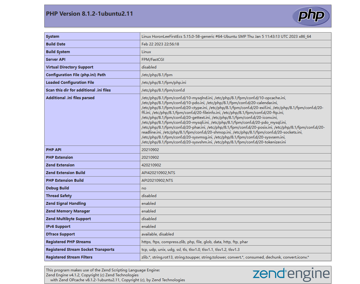 PHPInfo