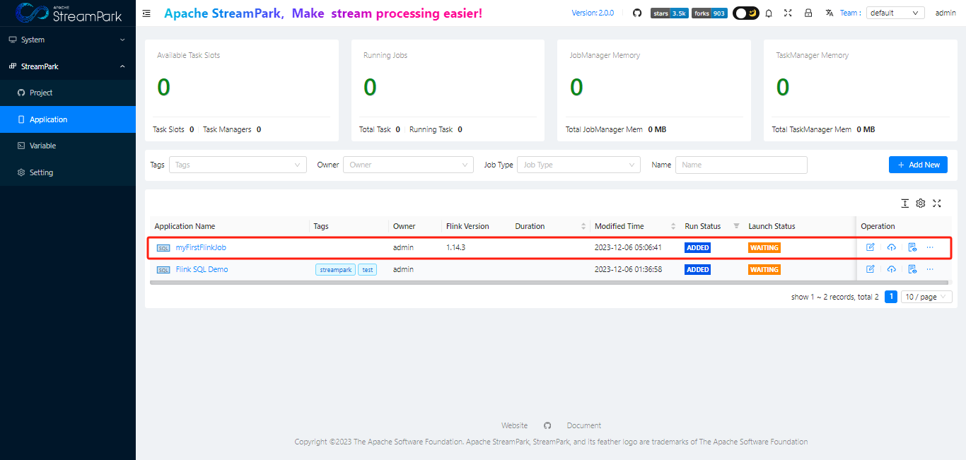 16_display_flink_job_list