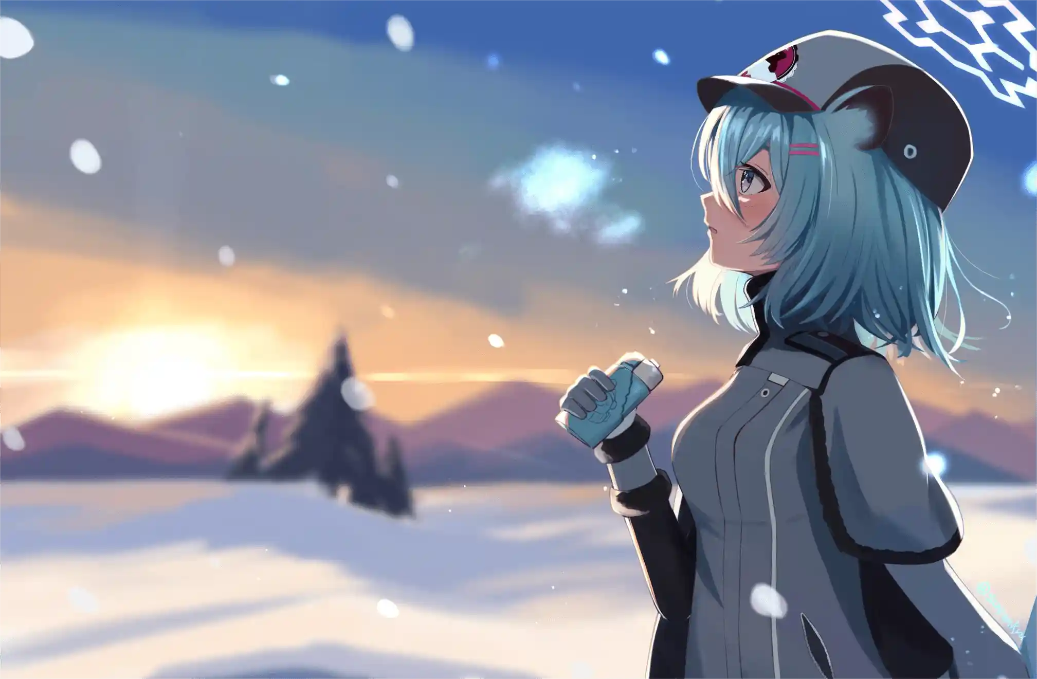 【碧蓝档案】【时雨】松林、雪花,消失的你与存在之塔