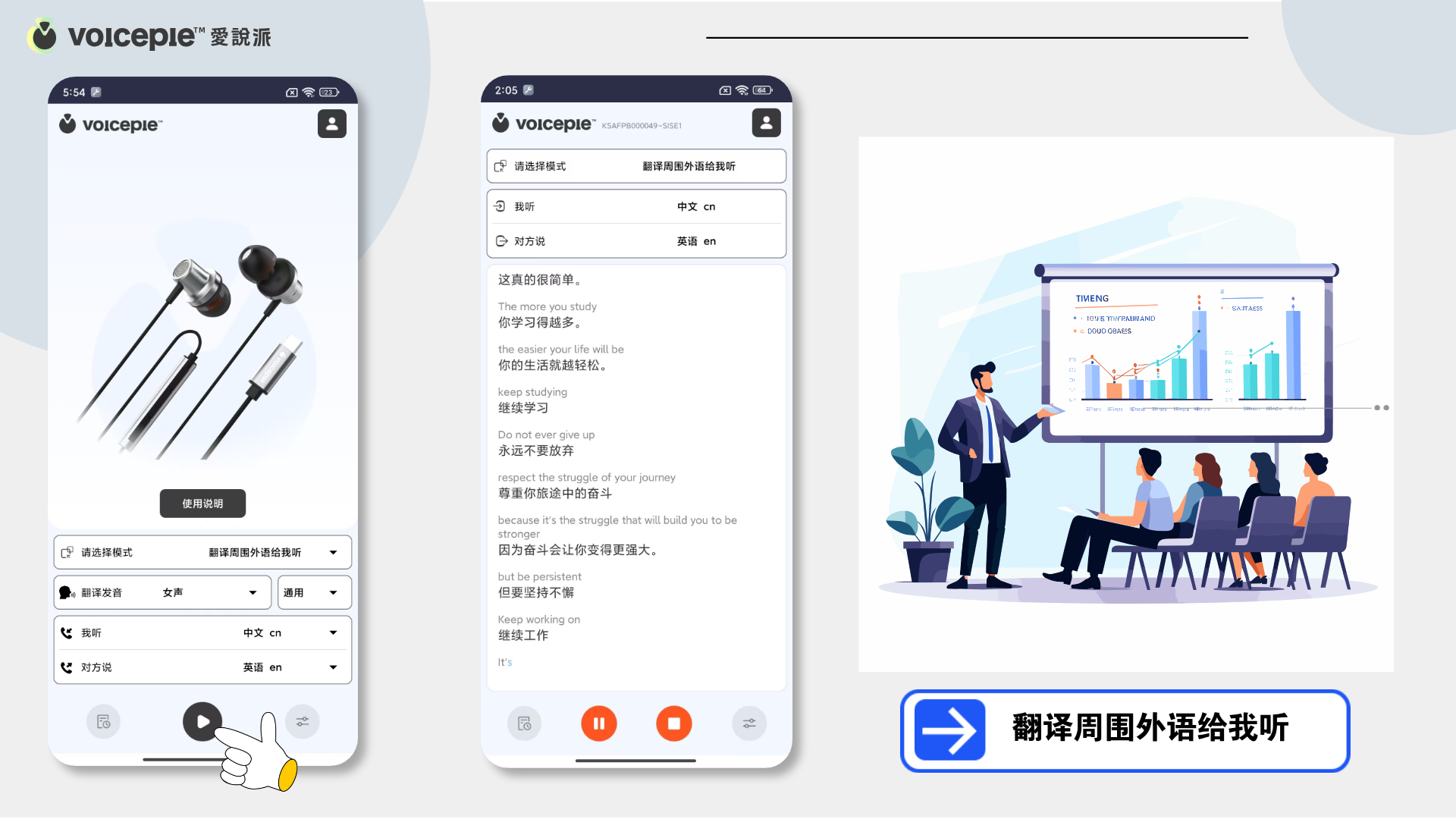 翻译周围外语给我听