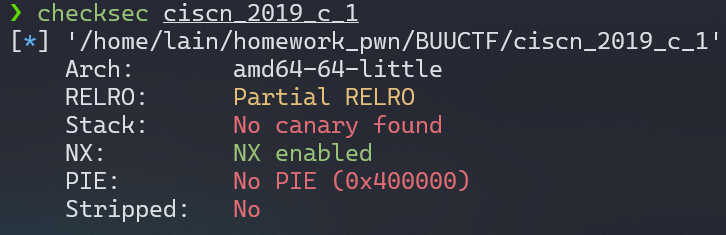 checksec