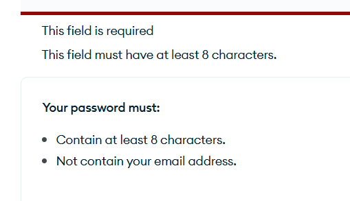 Mongodb Atlas密码设置要求