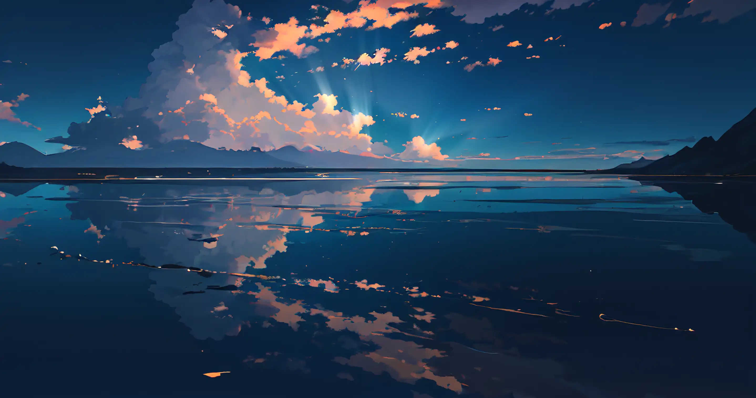 碧海云霄4K60帧分辨率壁纸-测试站点