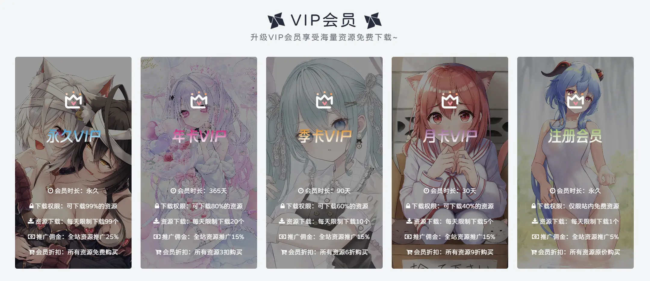 子比主题-vip会员小工具-阿呆日记