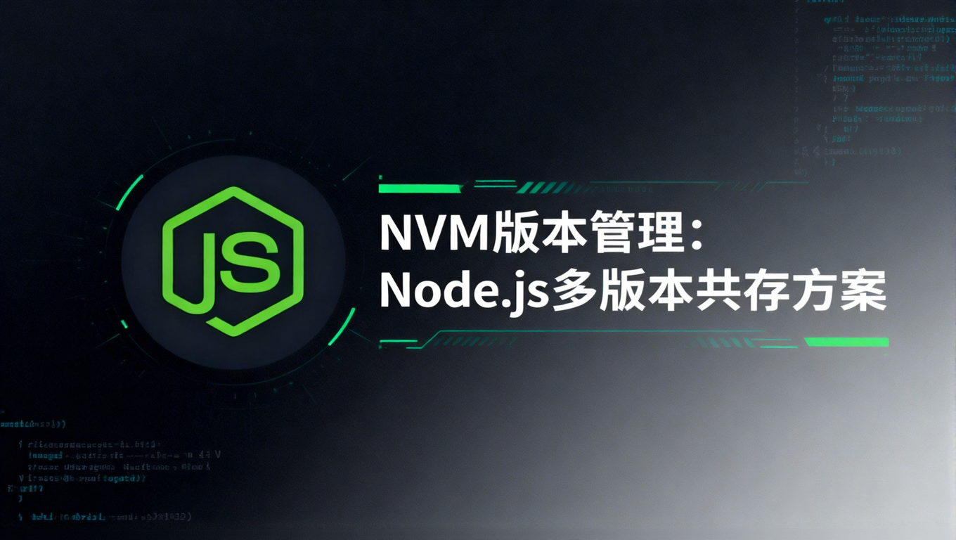 NVM 版本管理:Node.js 保姆级图文下载教程