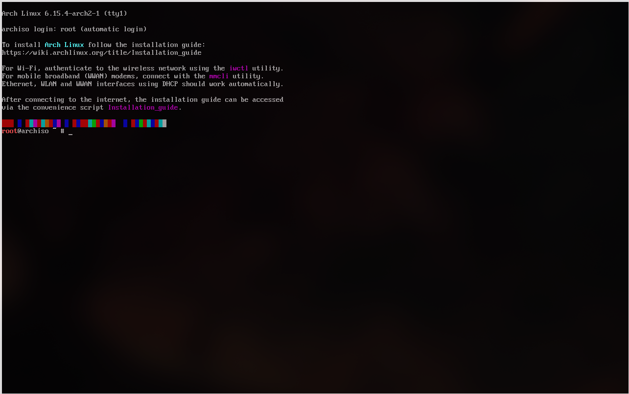 彩条上面是操作指引，如果你英语还不错推荐按照官方流程手动安装，在此过程中可能帮你加深对于Linux的理解，后续出现问题也更好解决