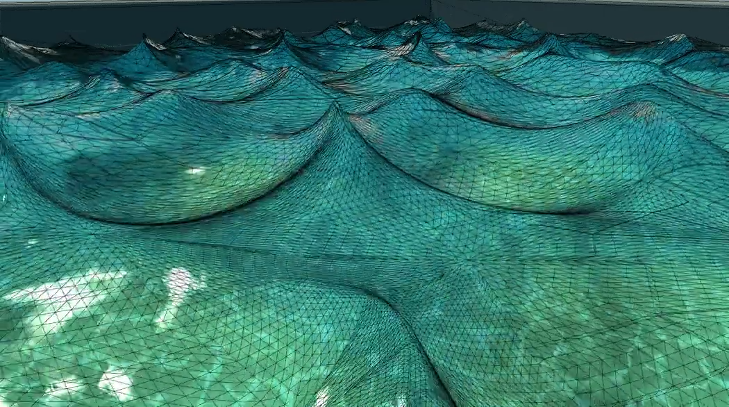 Unity下实现的基于Gerstner波的水体