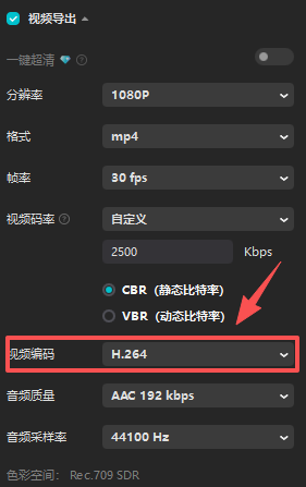导出格式