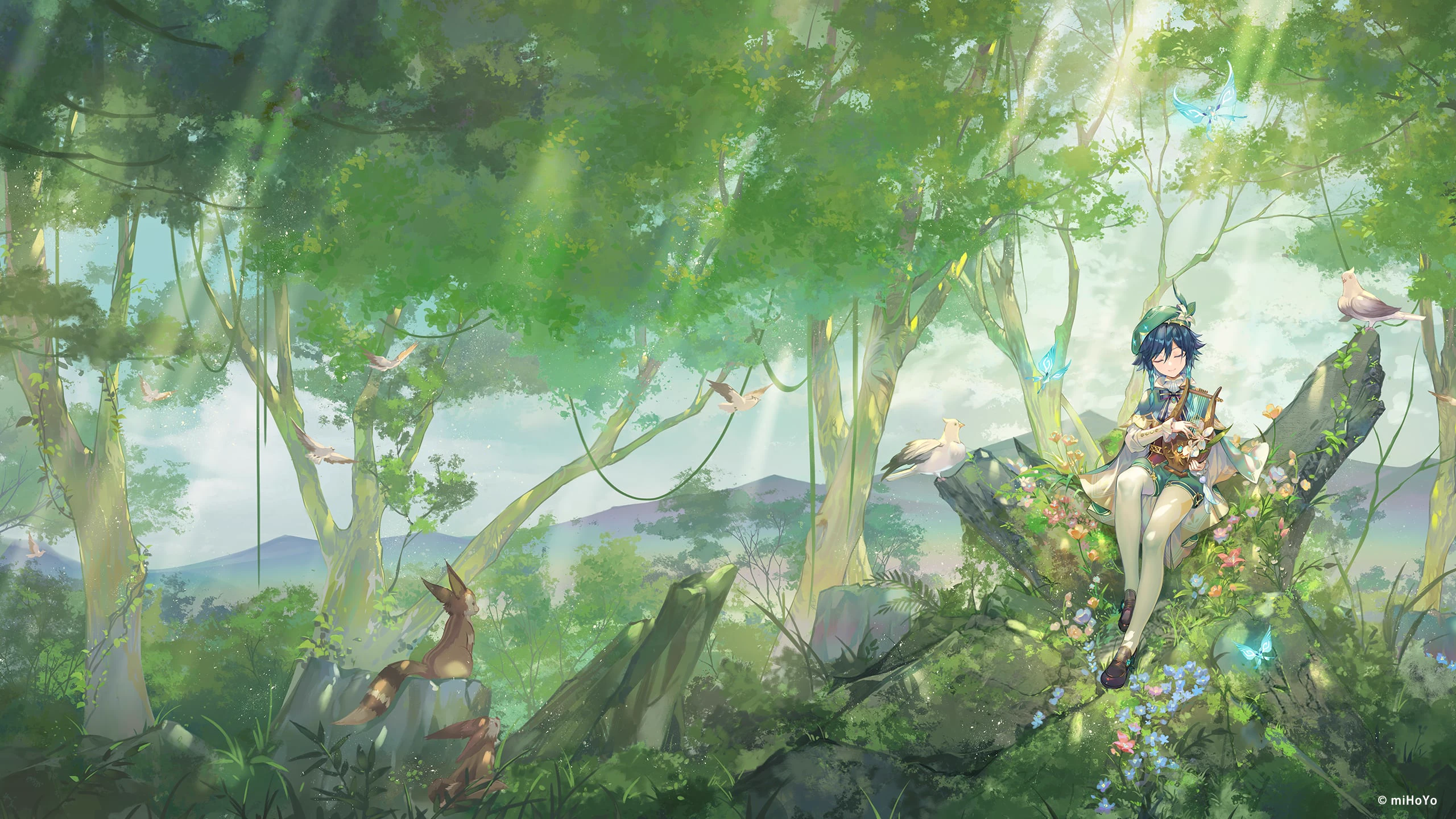 Mobile background image of the blog
