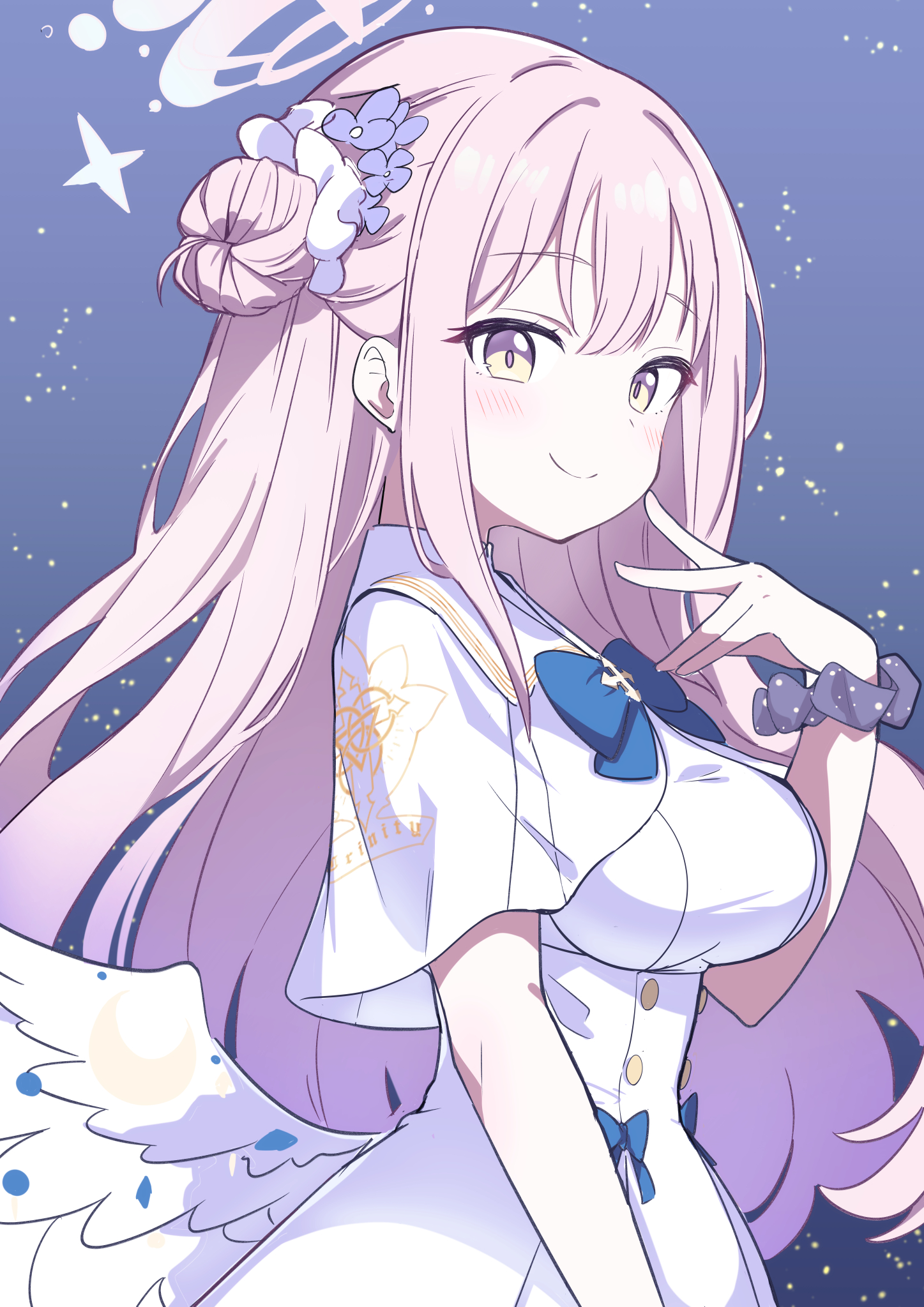 二次元少女插画