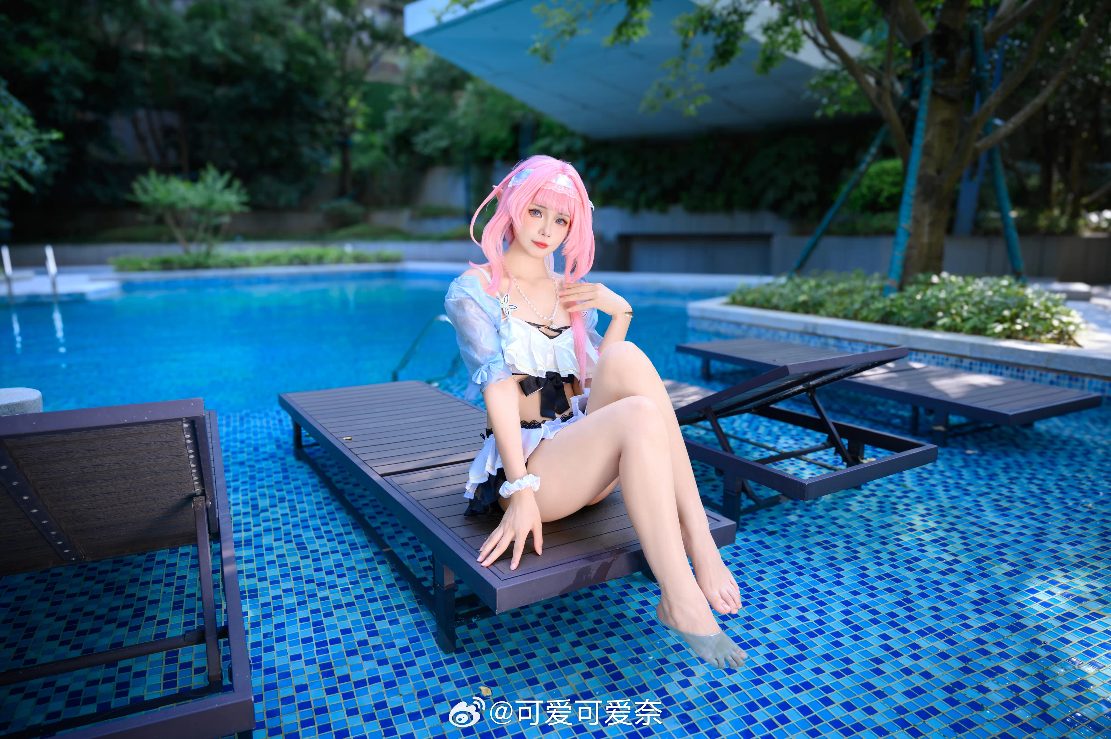 cosplay 爱莉希雅穿什么都好看 @喵叽neiko-|呆次元