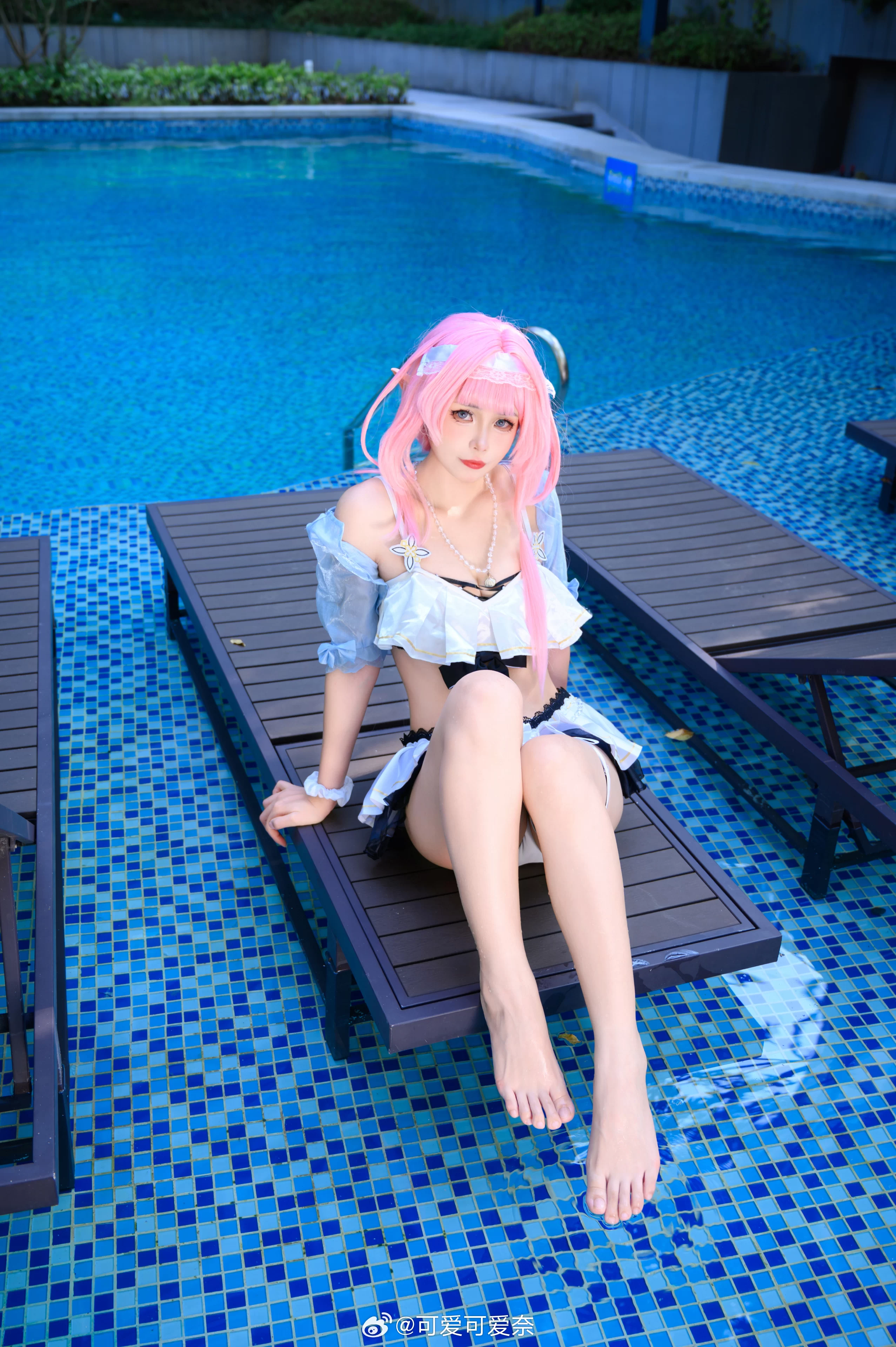 cosplay 爱莉希雅穿什么都好看 @喵叽neiko-|呆次元