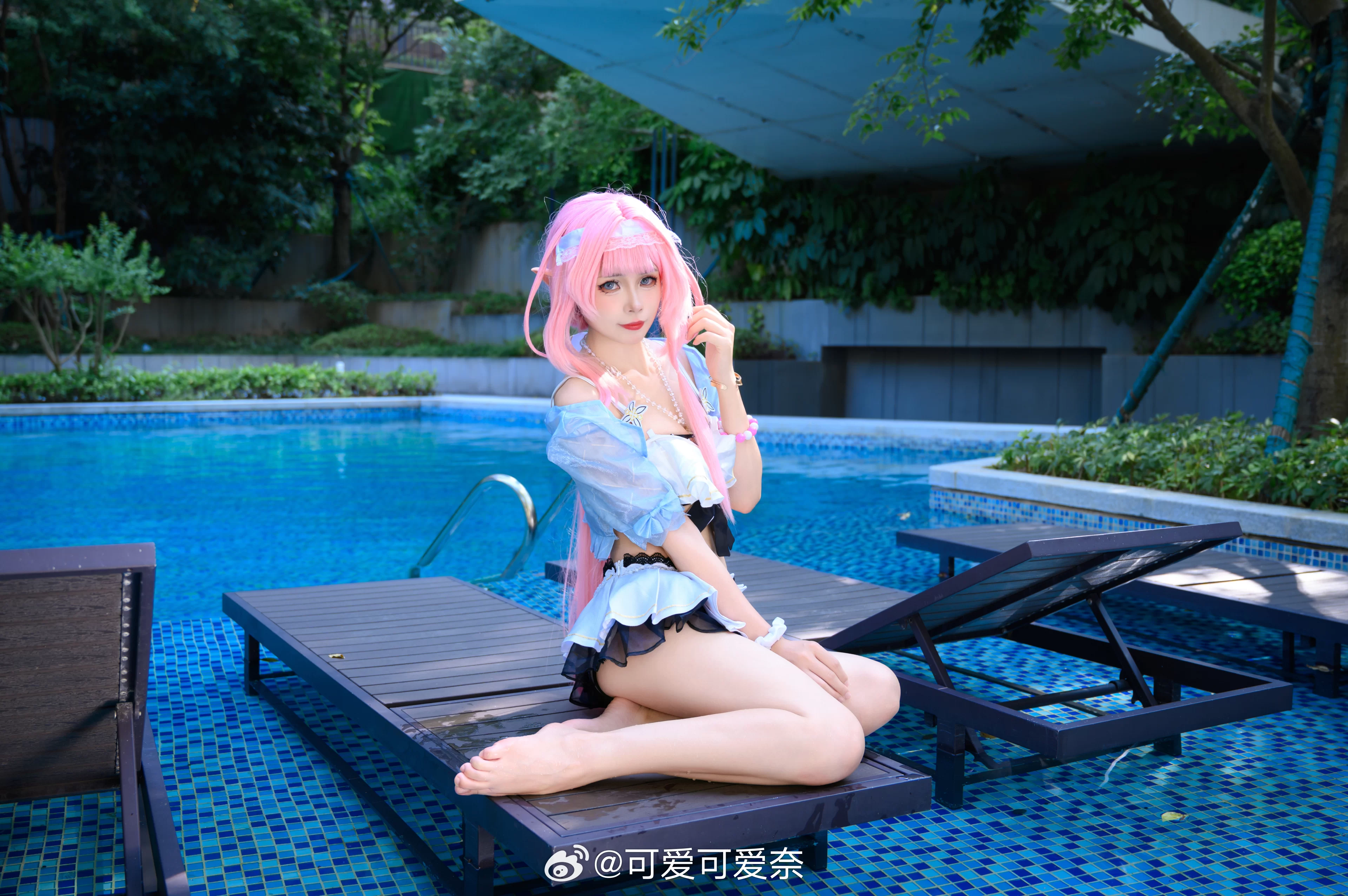 cosplay 爱莉希雅穿什么都好看 @喵叽neiko-|呆次元