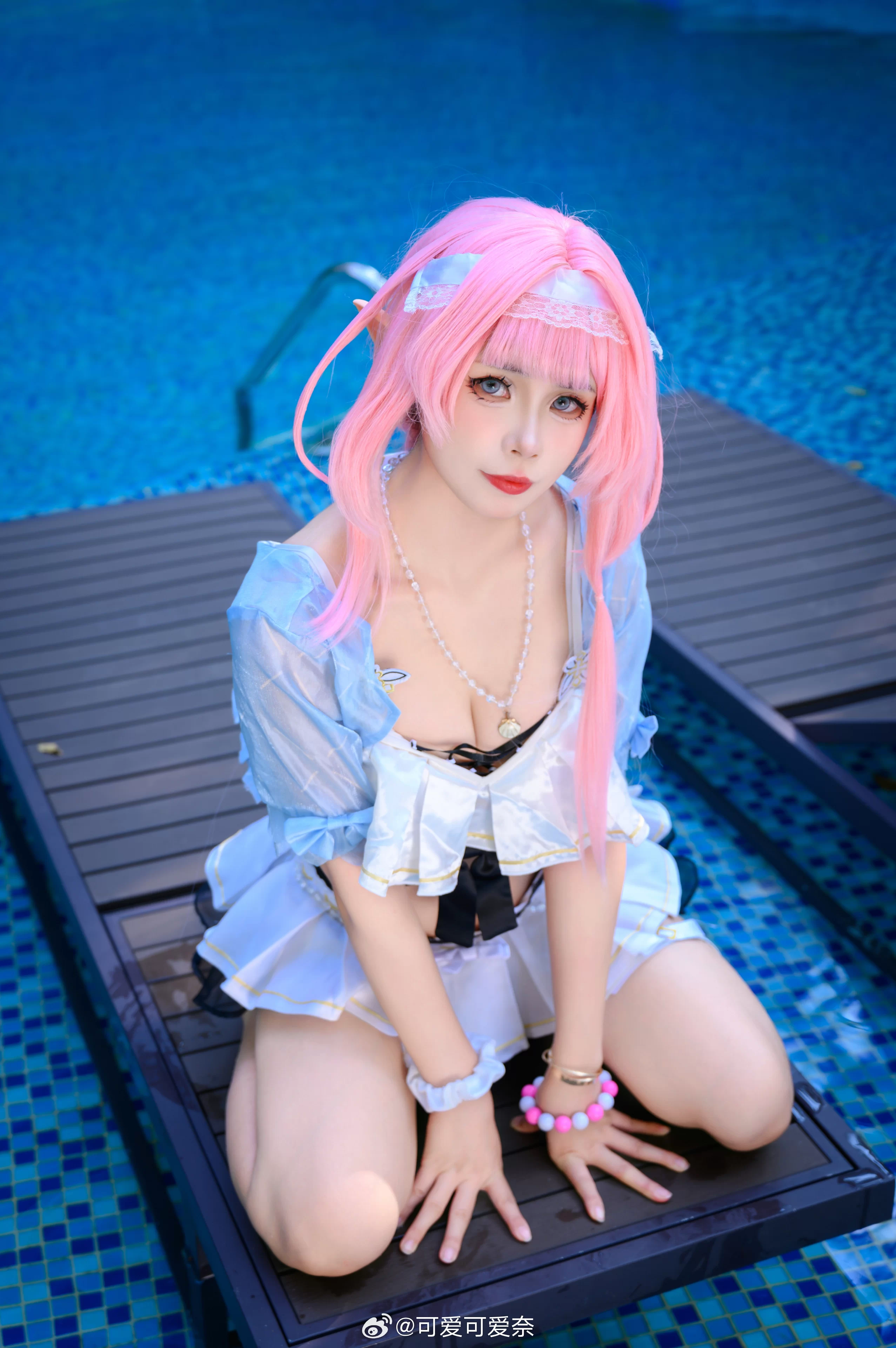 cosplay 爱莉希雅穿什么都好看 @喵叽neiko-|呆次元