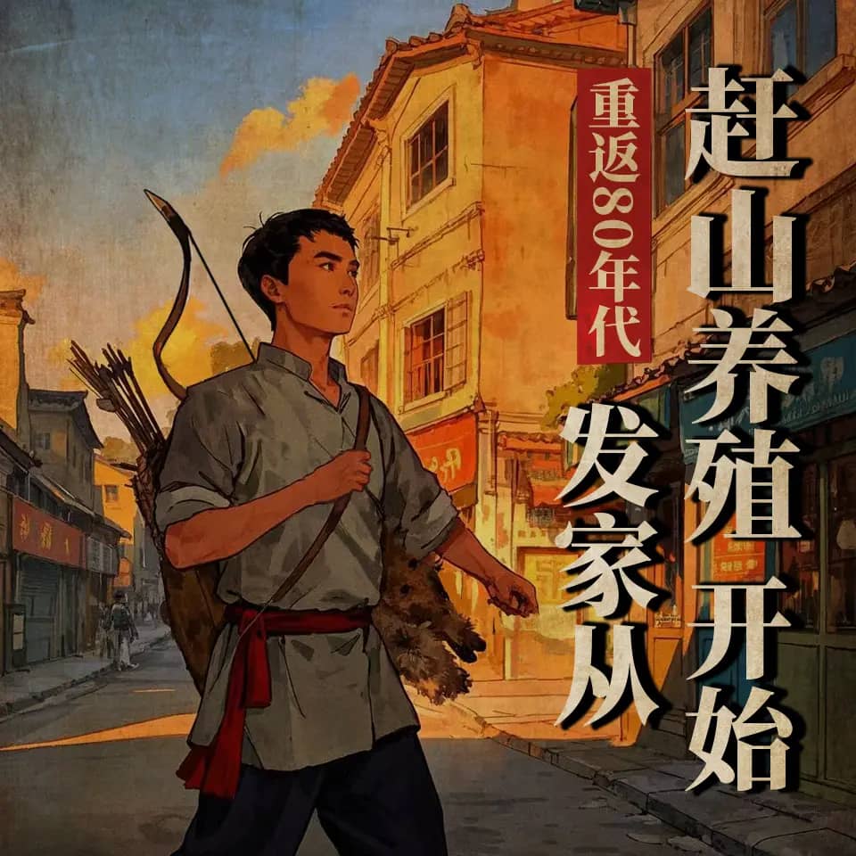 80年代：发家从赶山养殖开始