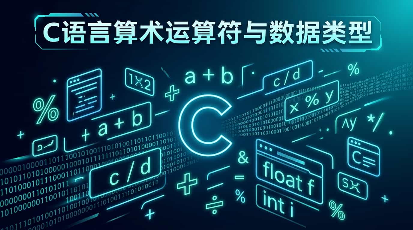 C语言算术运算符、数据类型转型与数位拆分