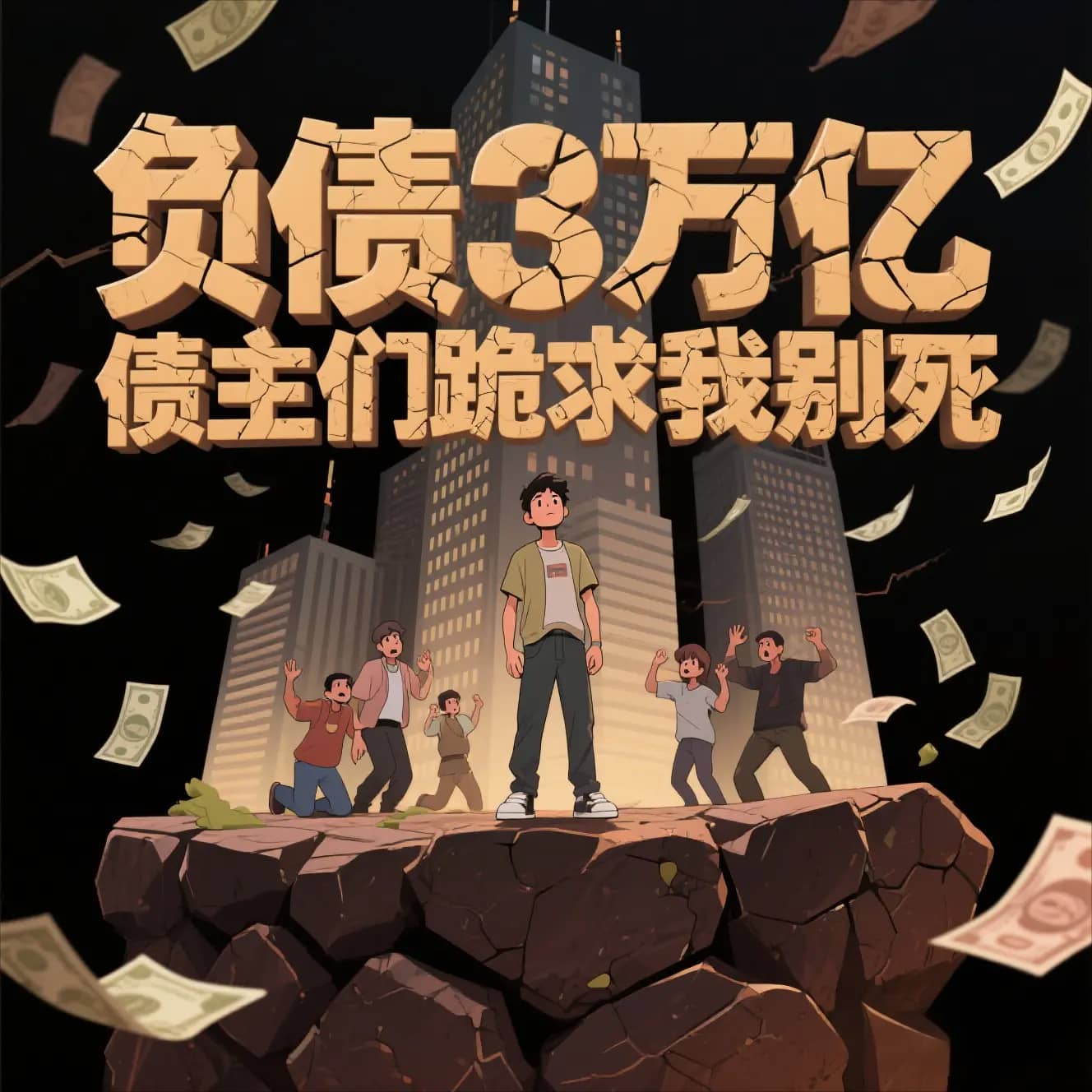 负债3万亿,债主们跪求我别死